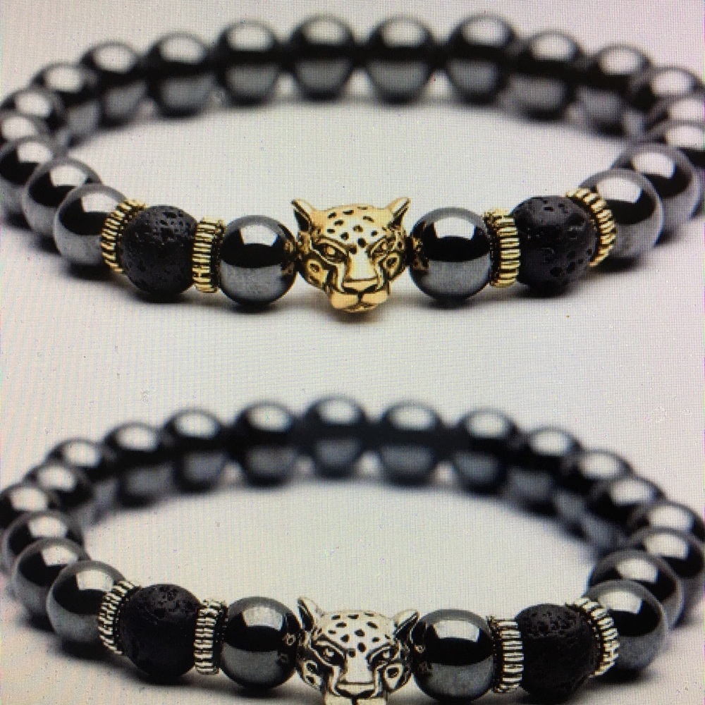 Men’s natural stoneTiger Bracelet